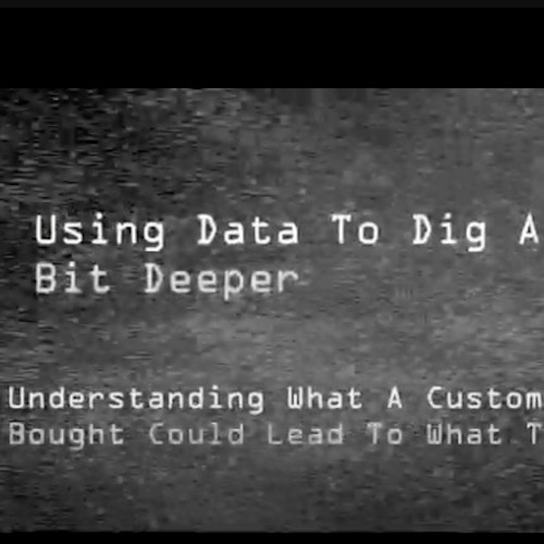 Using Data to Dig a Little Deeper